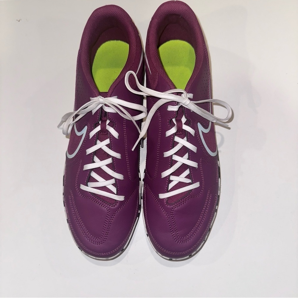 Nike Tiempo Rosewood Soccer Sneakers, Men’s Size 13 - burgundy/plum - Picture 9 of 10